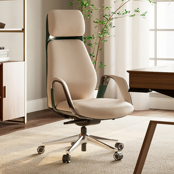 Eureka Ergonomic SERENE Napa Leather Off-White  